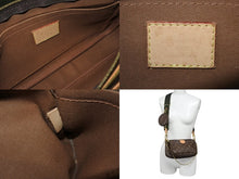 画像をギャラリービューアに読み込む, LOUIS VUITTON ルイヴィトン モノグラム ミュルティポシェット アクセソワール カーキ ショルダーバッグ M44813 美品 中古 4b009168