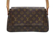 画像をギャラリービューアに読み込む, 極美品 LOUIS VUITTON ルイヴィトン モノグラム ミニルーピング ショルダーバッグ M51147 PVC レザー ブラウン 中古 4b009169