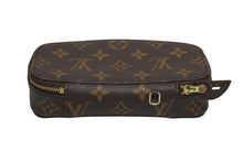 画像をギャラリービューアに読み込む, 極美品 LOUIS VUITTON ルイヴィトン ポッシュ モンテカルロ M47352 ジュエリーケース PVC ブラウン ゴールド金具 中古 4b009170