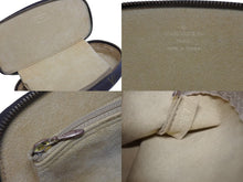 画像をギャラリービューアに読み込む, 極美品 LOUIS VUITTON ルイヴィトン ポッシュ モンテカルロ M47352 ジュエリーケース PVC ブラウン ゴールド金具 中古 4b009170