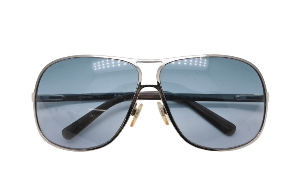 CHANEL Teardrop Sunglasses Eyewear c.124/8G Size 64□10 125 Coco Mark Gradient Lens Good Condition Used 4b009172