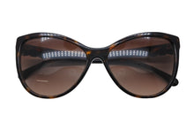 画像をギャラリービューアに読み込む, CHANEL シャネル ウェリントン サングラス 5281-Q-A c.714/S5 サイズ58□16 140 ココマーク リボン べっ甲カラー 美品 中古 4b009175