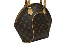 画像をギャラリービューアに読み込む, 極美品 LOUIS VUITTON ルイヴィトン エリプスPM ハンドバッグ モノグラム M51127 PVC ヌメ革 ブラウン ゴールド金具 中古 4b009192