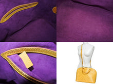 画像をギャラリービューアに読み込む, 極美品 LOUIS VUITTON ルイヴィトン アルマ ハンドバッグ M52419 エピレザー タッシリイエロー ゴールド金具 中古 4b009194