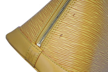 画像をギャラリービューアに読み込む, 極美品 LOUIS VUITTON ルイヴィトン アルマ ハンドバッグ M52419 エピレザー タッシリイエロー ゴールド金具 中古 4b009194