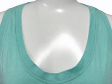 画像をギャラリービューアに読み込む, 極美品 Christian Dior クリスチャンディオール NOT WAR タンクトップ ノースリーブ 5E16155080 サイズ42 ブルー 刺繍 中古 4b009202