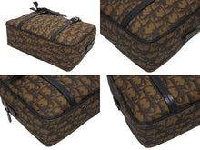 Load image into Gallery viewer, 極美品 Christian Dior クリスチャンディオール ロマンティックライン ハンドバッグ 03-BO-0016 トロッター ブラウン シルバー金具 中古 4b009204