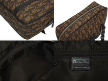 Load image into Gallery viewer, 極美品 Christian Dior クリスチャンディオール ロマンティックライン ハンドバッグ 03-BO-0016 トロッター ブラウン シルバー金具 中古 4b009204