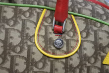 画像をギャラリービューアに読み込む, Christian Dior クリスチャンディオール ハンドバッグ ボストンバッグ 01RU 0084 トロッター ラスタカラー ブラウン シルバー金具 美品 中古 4b009211