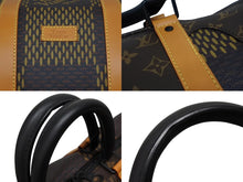 画像をギャラリービューアに読み込む, 極美品 LOUIS VUITTON ルイヴィトン NIGO キーポールバンドリエール50 ボストンバッグ N40360 ブラウン サイズ50 中古 4b009214