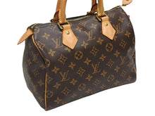 画像をギャラリービューアに読み込む, 極美品 LOUIS VUITTON ルイヴィトン ハンドバッグ スピーディ25 モノグラム M41109 ゴールド金具 中古 4b009215