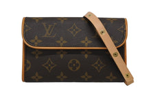 画像をギャラリービューアに読み込む, 極美品 LOUIS VUITTON ルイヴィトン ウエスト ショルダーバッグ M51855 モノグラム ポシェットフロランティーヌ ブラウン 中古 4b009217