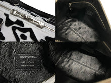 画像をギャラリービューアに読み込む, 極美品 LOUIS VUITTON ルイヴィトン スピーディー バンドリエール25 M45563 タフテッドモノグラム ブラック ホワイト シルバー金具 中古 4b009227