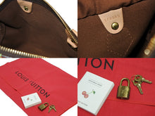 画像をギャラリービューアに読み込む, 新品同様 LOUIS VUITTON ルイヴィトン スピーディ25 ハンドバッグ M95009 モノグラム チェリー レザー 村上隆 中古 4b009228