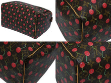 画像をギャラリービューアに読み込む, 新品同様 LOUIS VUITTON ルイヴィトン スピーディ25 ハンドバッグ M95009 モノグラム チェリー レザー 村上隆 中古 4b009228