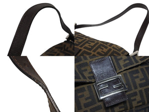 FENDI フェンディ マンマバケット ワンショルダーバッグ ズッカ柄