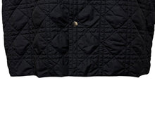 Load image into Gallery viewer, Christian Dior クリスチャンディオール キルティング ナイロンジャケット 313C509AC706 サイズ56 ネイビー シルク 美品 中古 4b009236