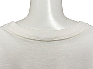 極美品 Christian Dior クリスチャンディオール 23AW 半袖Tシャツ 343J637A0554 サイズX3L アイボリー ブラウン ロゴ刺繍 中古 4b009241