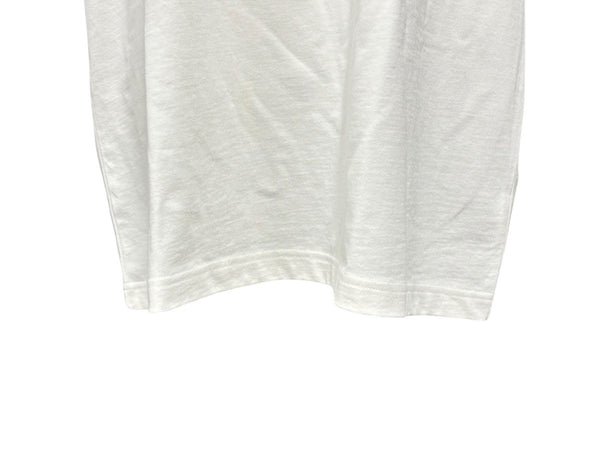 極美品 Christian Dior クリスチャンディオール 23AW 半袖Tシャツ 343J637A0554 サイズX3L アイボリー ブラウン ロゴ刺繍 中古 4b009241