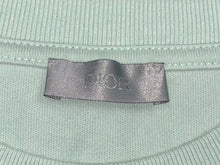 画像をギャラリービューアに読み込む, 新品同様 Christian Dior クリスチャンディオール 23SS 半袖Tシャツ 313J696D0554 サイズXXL コットン ミントグリーン 刺繍 中古 4b009243