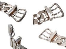 画像をギャラリービューアに読み込む, 極美品 HERMES エルメス 幻 激レア ブックルセリエ ブレスレット TGM 6コマ シルバー 925 211g 中古 4b009245