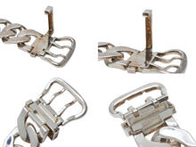 画像をギャラリービューアに読み込む, 極美品 HERMES エルメス 幻 激レア ブックルセリエ ブレスレット TGM 6コマ シルバー 925 211g 中古 4b009245