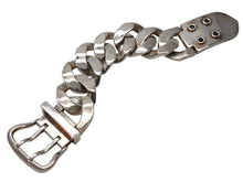 画像をギャラリービューアに読み込む, 極美品 HERMES エルメス 幻 激レア ブックルセリエ ブレスレット TGM 6コマ シルバー 925 211g 中古 4b009245