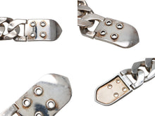 画像をギャラリービューアに読み込む, 極美品 HERMES エルメス 幻 激レア ブックルセリエ ブレスレット TGM 6コマ シルバー 925 211g 中古 4b009245