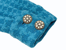 画像をギャラリービューアに読み込む, 極美品 CHANEL シャネル ダブルライダースジャケット P62365V47860 サイズ36 ココマーク ウール ブルー 千鳥格子 中古 4b009249