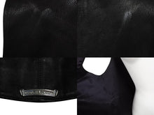 画像をギャラリービューアに読み込む, CHROME HEARTS クロムハーツ CLASSIC 2B DSTRY クラシック 2B デストロイレザー ベスト サイズM ゴートレザー 美品 中古 4b009252