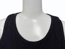 画像をギャラリービューアに読み込む, CHROME HEARTS クロムハーツ タンクトップ ノースリーブ サイズS CHプラス プリント ブラック ホワイト 美品 中古 4b009253