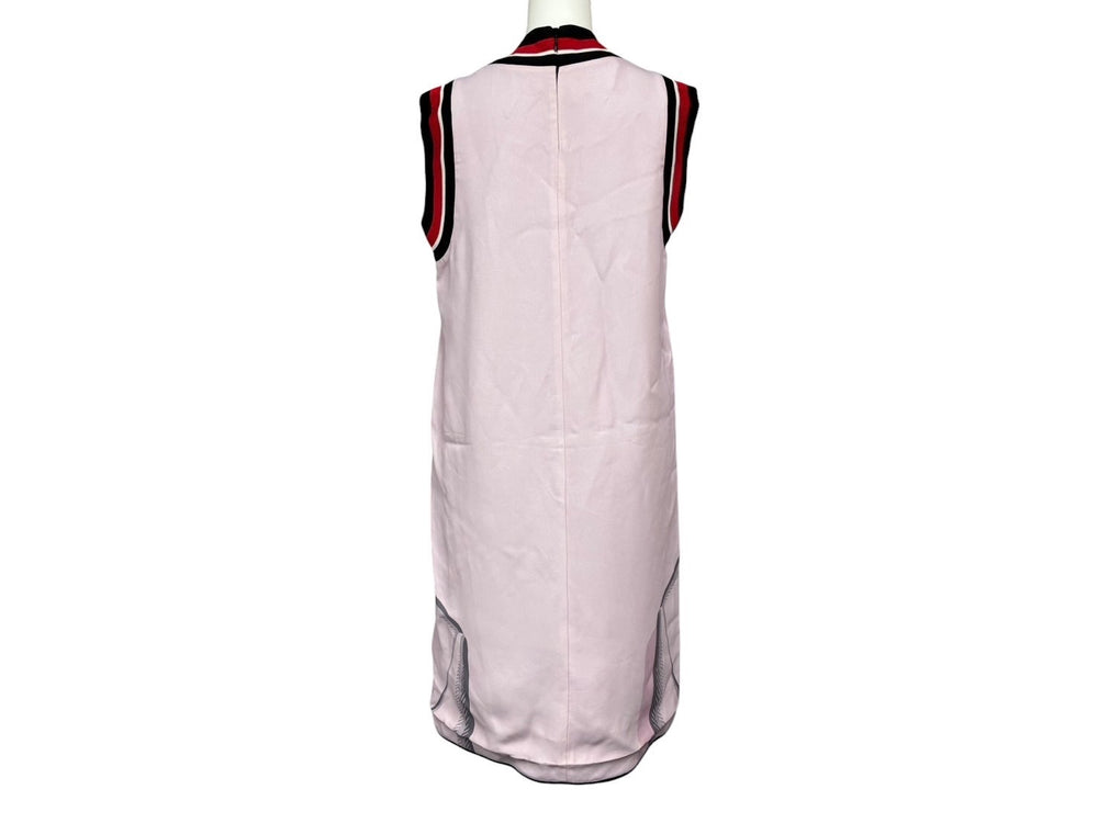 PRADA プラダ 14SS Beauty Mask Dress レーヨン ノースリーブ ワンピース P357Z S141 1HFE マルチカラー サイズ38 美品 中古 4b009254