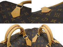 画像をギャラリービューアに読み込む, LOUIS VUITTON ルイヴィトン スピーディ30 ハンドバック M41526 モノグラム PVC レザー ブラウン ゴールド金具 美品 中古 4b009260