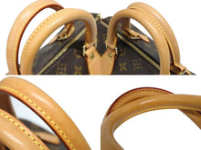 画像をギャラリービューアに読み込む, 極美品 LOUIS VUITTON ルイヴィトン スピーディ25 ハンドバック M41528 モノグラム PVC レザー ブラウン ゴールド金具 中古 4b009261