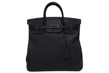 画像をギャラリービューアに読み込む, 新品同様 HERMES エルメス ハンドバッグ オータクロア40 ネイビー B刻印 トゴ パラジウム金具 中古 4b009262