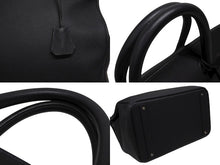 画像をギャラリービューアに読み込む, 新品同様 HERMES エルメス ハンドバッグ オータクロア40 ネイビー B刻印 トゴ パラジウム金具 中古 4b009262