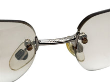 画像をギャラリービューアに読み込む, CHANEL シャネル リムレス サングラス 4017-D c.159/6I サイズ62□14 120 ココマーク ラインストーン メタル シルバー 美品 中古 4b009271