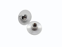 画像をギャラリービューアに読み込む, CHANEL シャネル ココマーク ピアス 重量約4g 02P刻印 ラインストーン メタル シルバー クリア 両耳用 美品 中古 4b009274