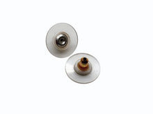 画像をギャラリービューアに読み込む, 極美品 CHANEL シャネル ココマーク ピアス 重量約2g A13S刻印 ラインストーン メタル GP ゴールド クリア 両耳用 中古 4b009281