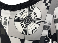 画像をギャラリービューアに読み込む, Jean Paul Gaultier ジャンポール・ゴルチェ 長袖Ｔシャツ 10552_1781 ブラック ホワイト ナイロン 美品 中古 4b009285