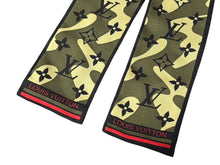 画像をギャラリービューアに読み込む, 極美品 LOUIS VUITTON ルイヴィトン 村上隆 バンドー モノグラモフラージュ M74223 スカーフ ツイリー シルク 中古 4b009288