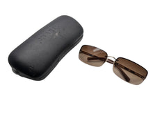 画像をギャラリービューアに読み込む, 極美品 CHANEL シャネル ハーフリム サングラス 4113 c.292/13 サイズ65□15 120 ココマーク ブラウン ゴールド 中古 4b009290