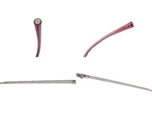 画像をギャラリービューアに読み込む, CHANEL シャネル リムレス サングラス アイウェア サイズ62◻︎17 120 ココマーク ラインストーン ブラウン ピンク 美品 中古 4b009292