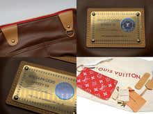 画像をギャラリービューアに読み込む, 新品同様 LOUIS VUITTON ルイヴィトン モノグラム スピーディ P9 バンドリエール 50 M46961 ヴェール カーフレザー レッド 中古 4b009294