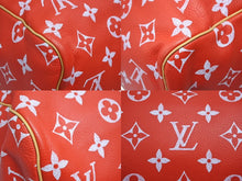画像をギャラリービューアに読み込む, 新品同様 LOUIS VUITTON ルイヴィトン モノグラム スピーディ P9 バンドリエール 50 M46961 ヴェール カーフレザー レッド 中古 4b009294