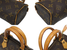 画像をギャラリービューアに読み込む, LOUIS VUITTON ルイヴィトン ミニスピーディ ハンドバッグ モノグラム M41534 PVC ブラウン 美品 中古 4b009295