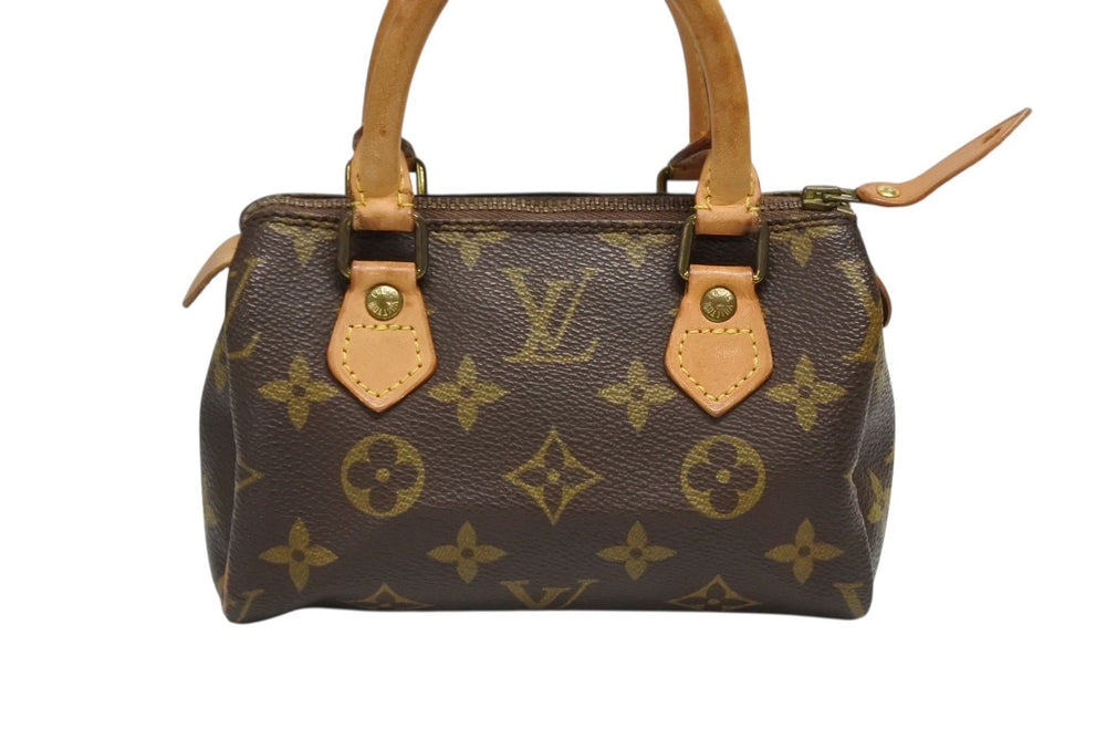LOUIS VUITTON Mini Speedy Handbag Monogram M41534 PVC Brown Good Condition Used 4b009296