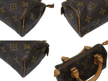 画像をギャラリービューアに読み込む, LOUIS VUITTON ルイヴィトン ミニスピーディ ハンドバッグ モノグラム M41534 PVC ブラウン 美品 中古 4b009296