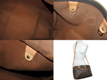画像をギャラリービューアに読み込む, LOUIS VUITTON ルイヴィトン スピーディバンドリエール30 モノグラム ハンドバッグ 2way M41112 ブラウン 美品 中古 4b009301