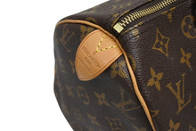 画像をギャラリービューアに読み込む, 極美品 LOUISVUITTON ルイヴィトン スピーディ35 ハンドバッグ M41526 モノグラムキャンバス ゴールド金具 ブラウン 中古 4b009304